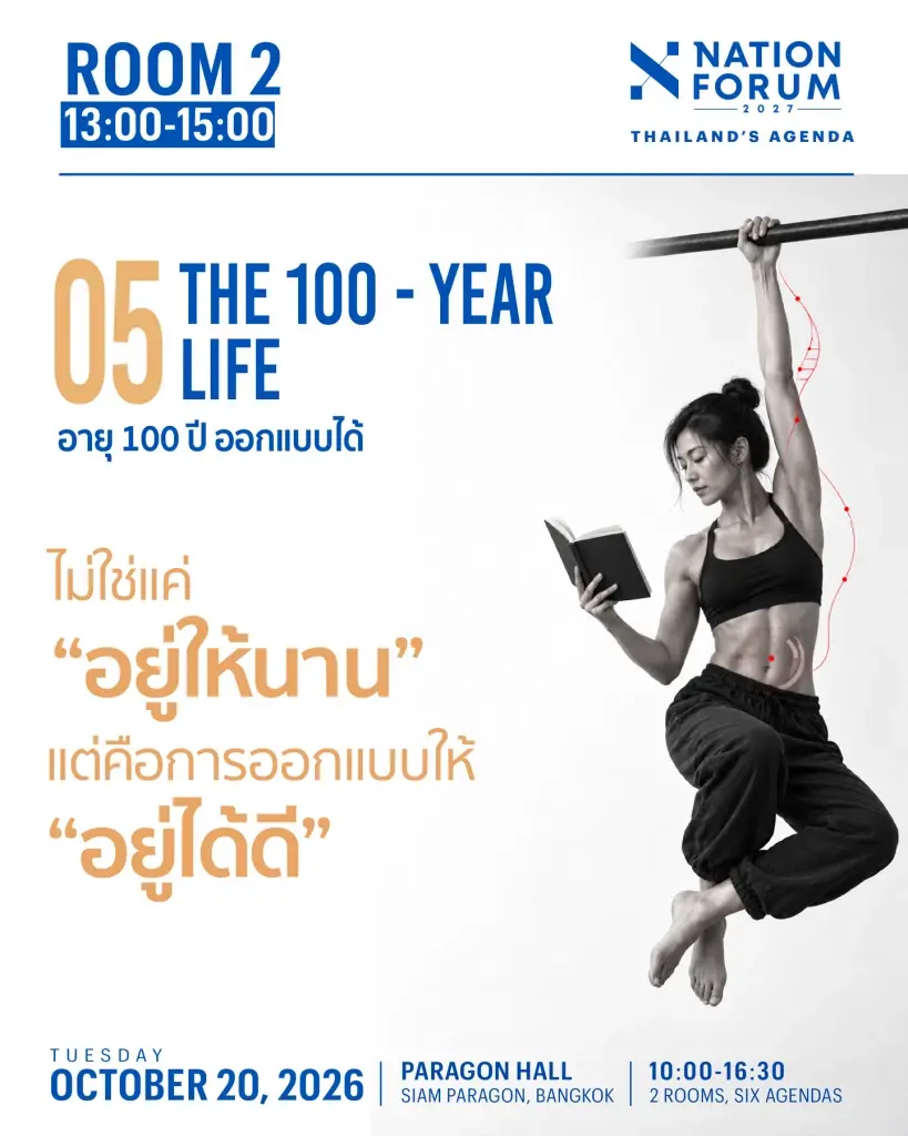 Nation Forum 2027 เปิด 6 วาระสำคัญ ชวนไทยเตรียมรับโลกใหม่