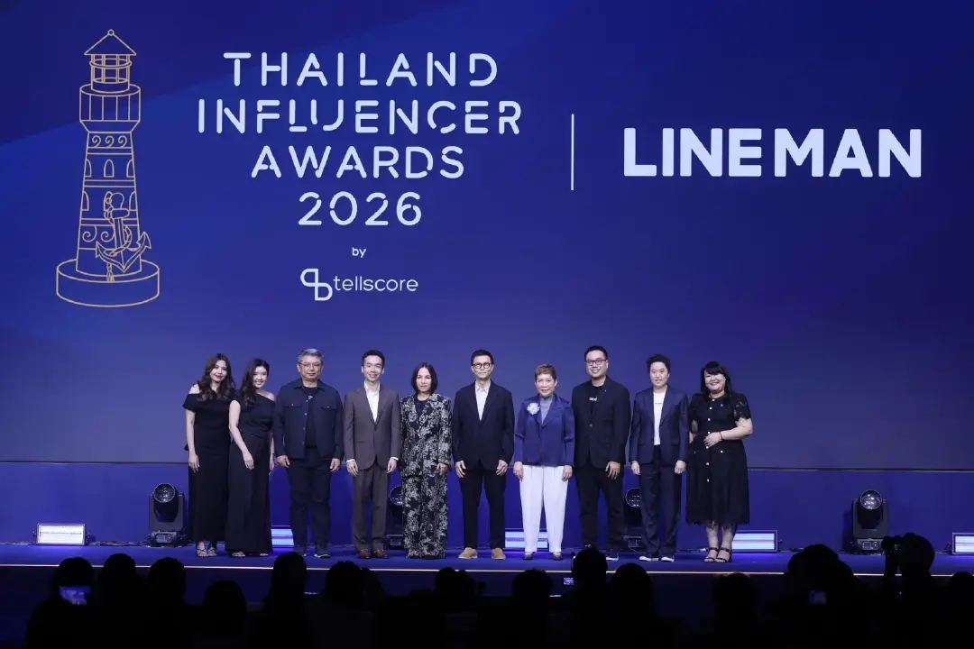 Thailand Influencer Awards 2026 by Tellscore ภายใต้ธีม “CREATOR PULSE” ชีพจรนำทางในยุคแห่งความซับซ้อนอันสร้างสรรค์