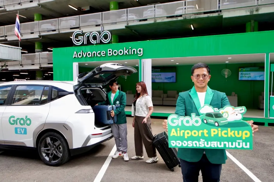 แกร็บ ยกเครื่องจุดให้บริการผู้โดยสารสนามบินสุวรรณภูมิ ขยายพื้นที่ 12 เลน - ผุด 2 ฟีเจอร์ใหม่ เตรียมรับไฮซีซัน