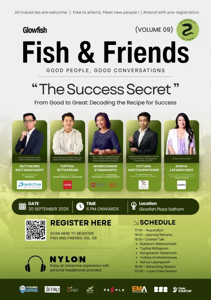 Glowfish Fish & Friends Vol.09 "The Success Secret"  From Good to Great: Decoding the Recipe for Success