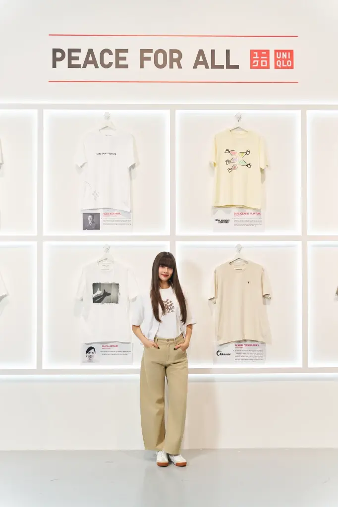บทสนทนาว่าด้วยพลังแห่งทางเลือกกับ ‘ญาญ่า อุรัสยา’ ในงาน ‘Uniqlo PEACE FOR ALL’
