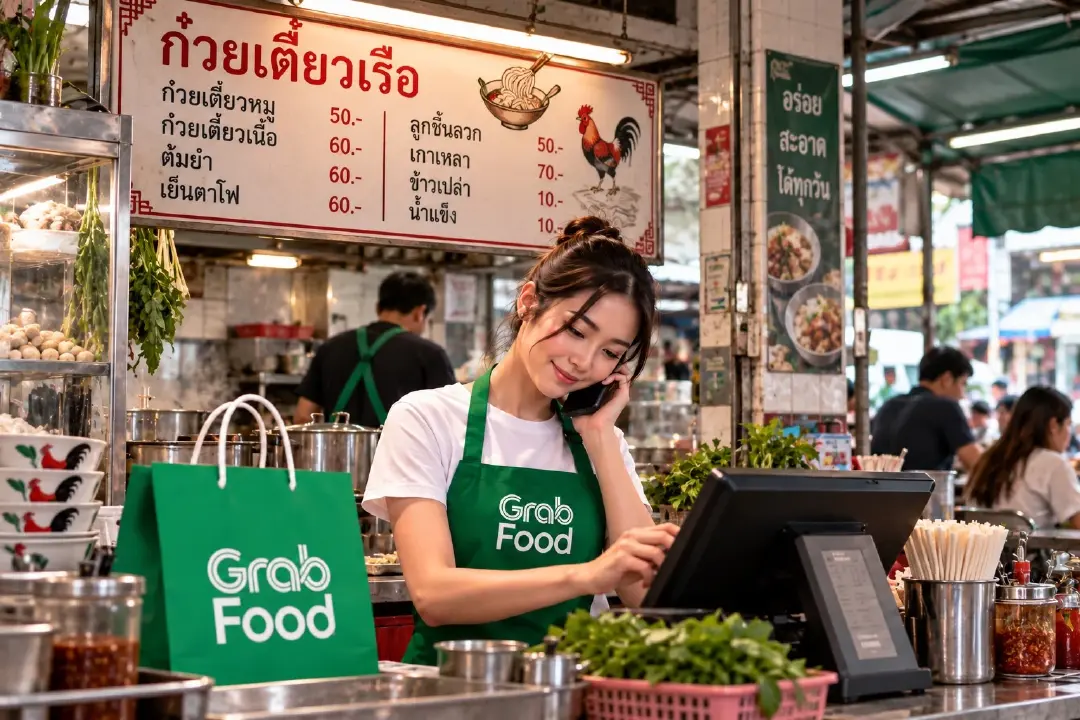 แกร็บ เผยยอดสั่งอาหารผ่านโครงการ “ไทยช่วยไทย พลัส (60/40)” ทะลุ 20 ล้านออเดอร์ ดันยอดร้านค้าโต 2 เท่า