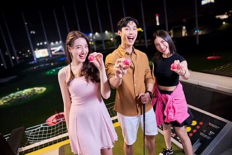 ท็อปกอล์ฟ เมกาซิตี้ ต้อนรับเดือนแห่งความรักกับแคมเปญ Pink Ball