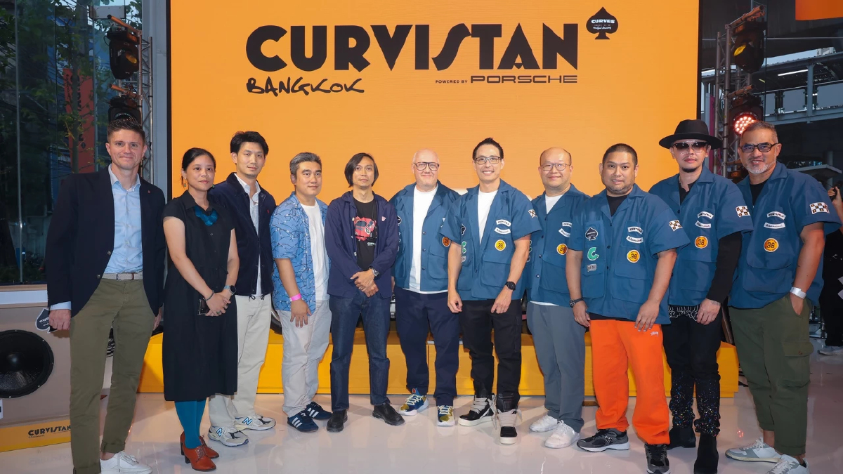 Curvistan แหล่งแฮงค์เอาท์แห่งใหม่ เปิดบ้านต้อนรับแฟนคลับปอร์เช่ใจกลางกรุงเทพฯ