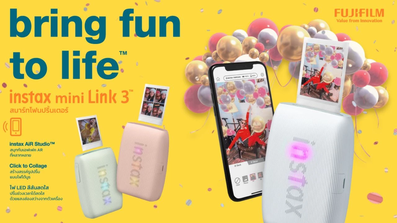 Seize Reminiscences with Fashion: Fujifilm Introduces the Instax Mini Hyperlink 3 and ninetieth Anniversary Particular Version Digicam