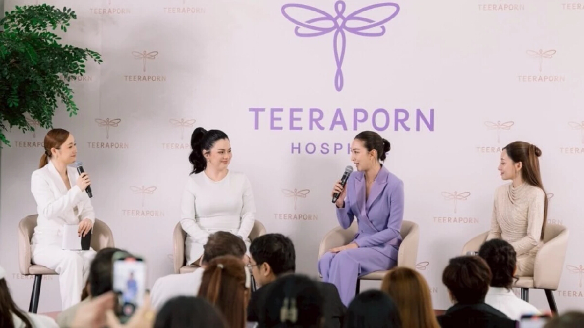 “แพนเค้ก” เผยเคล็ดลับตำนานตัวแม่เจนวายในงานเปิดตัวโรงพยาบาลธีรพร