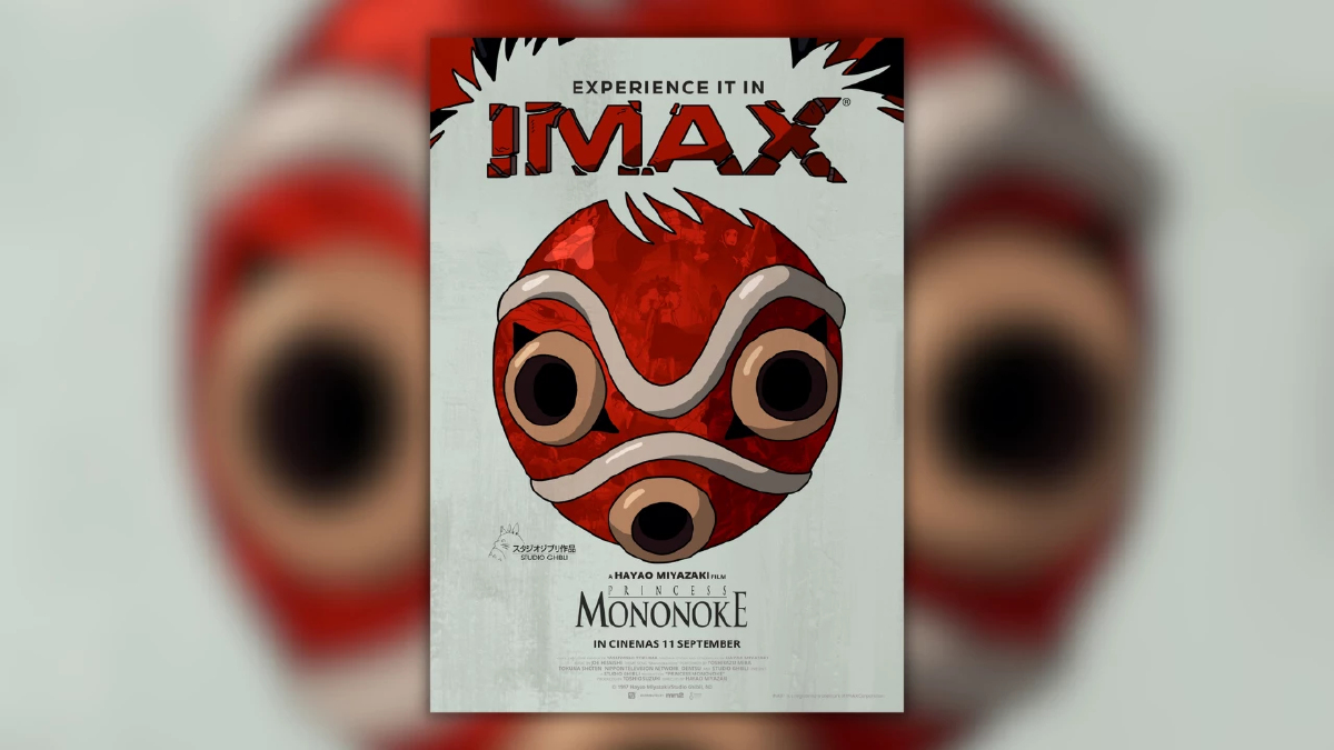 ครั้งแรกในรอบ 28 ปีบนจอยักษ์ IMAX !!!  “PRINCESS MONONOKE” เผยใบปิดใหม่ หวนคืนมนต์สะกดแห่งพงไพร