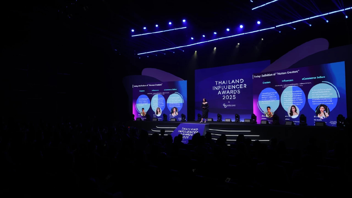 เปิดชื่ออินฟลูฯ คว้ารางวัล  “Thailand Influencer Awards 2025 by Tellscore”