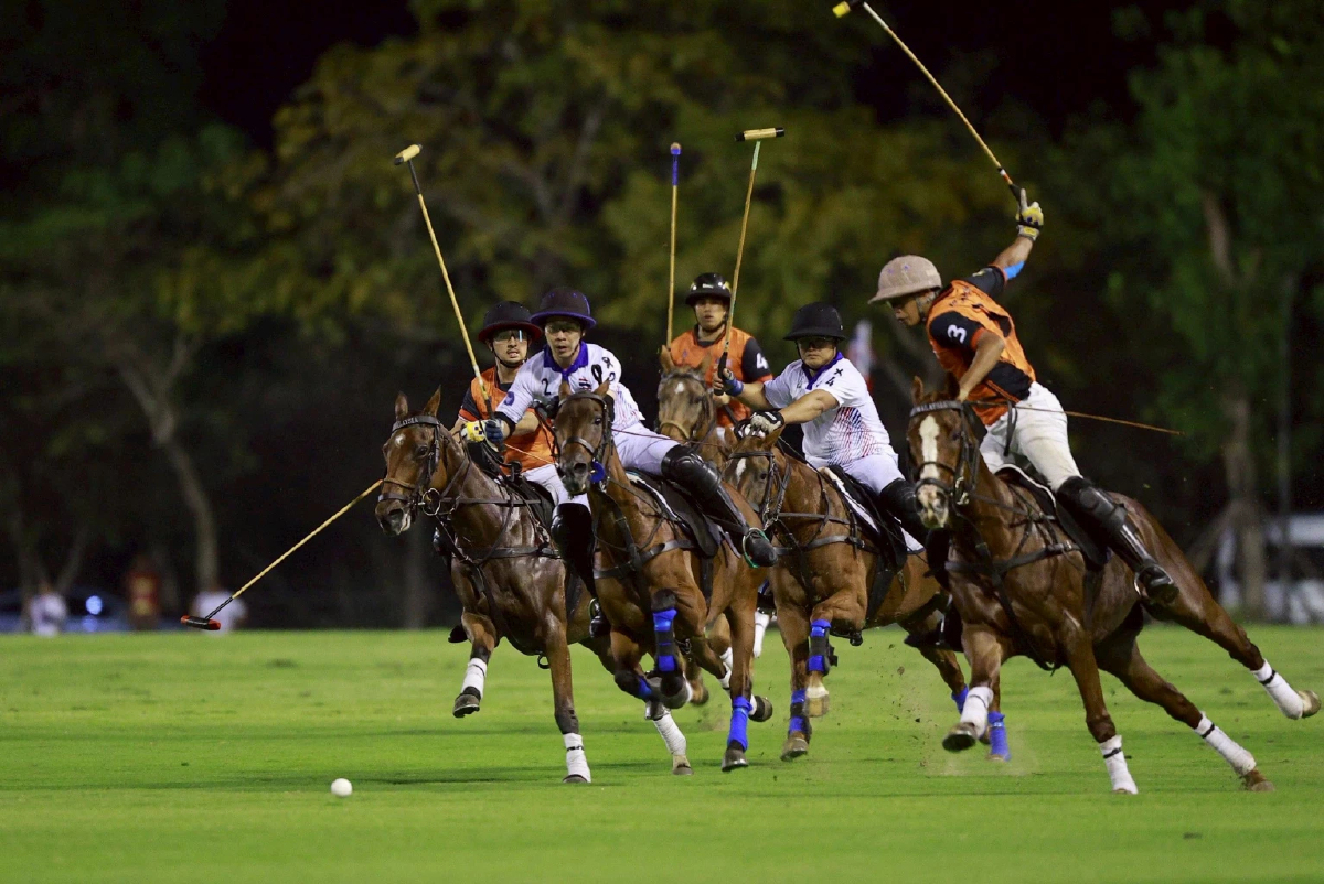 ทีมนักกีฬาขี่ม้าโปโลทีมชาติไทย คว้าเหรียญเงิน ประเภท Handicap 4–6 Goals ในซีเกมส์ ครั้งที่ 33