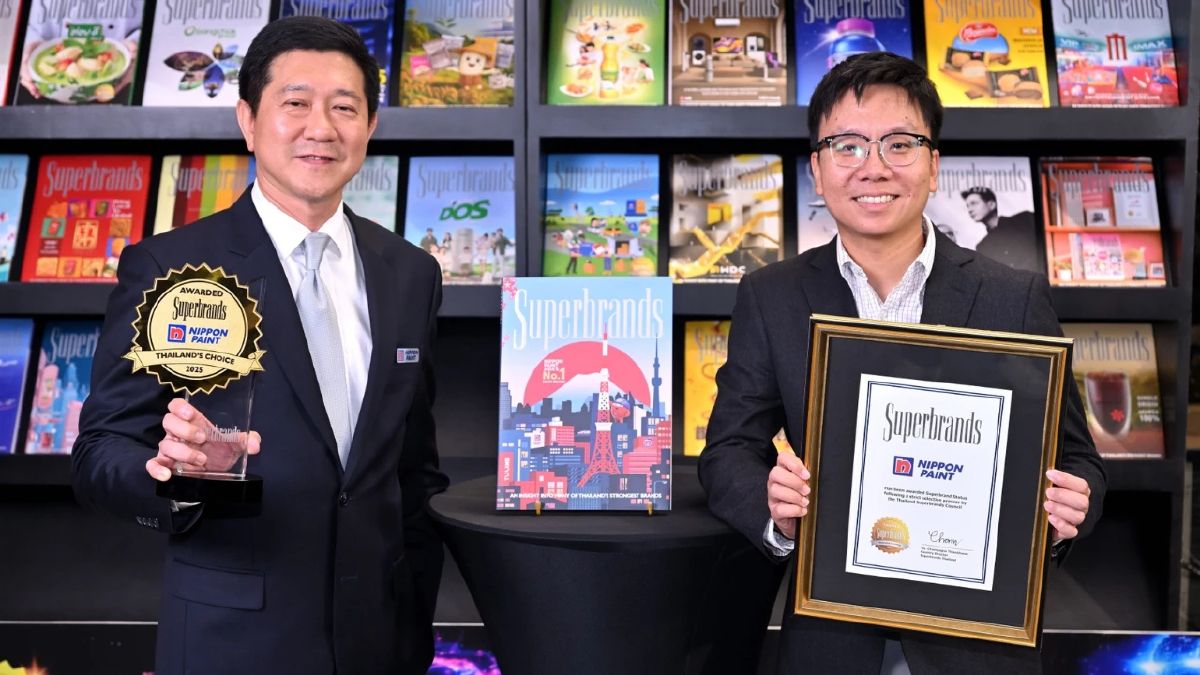 “นิปปอนเพนต์” คว้าสุดยอดรางวัล “Superbrands Thailand 2025” ต่อเนื่อง 2 ปีซ้อน!