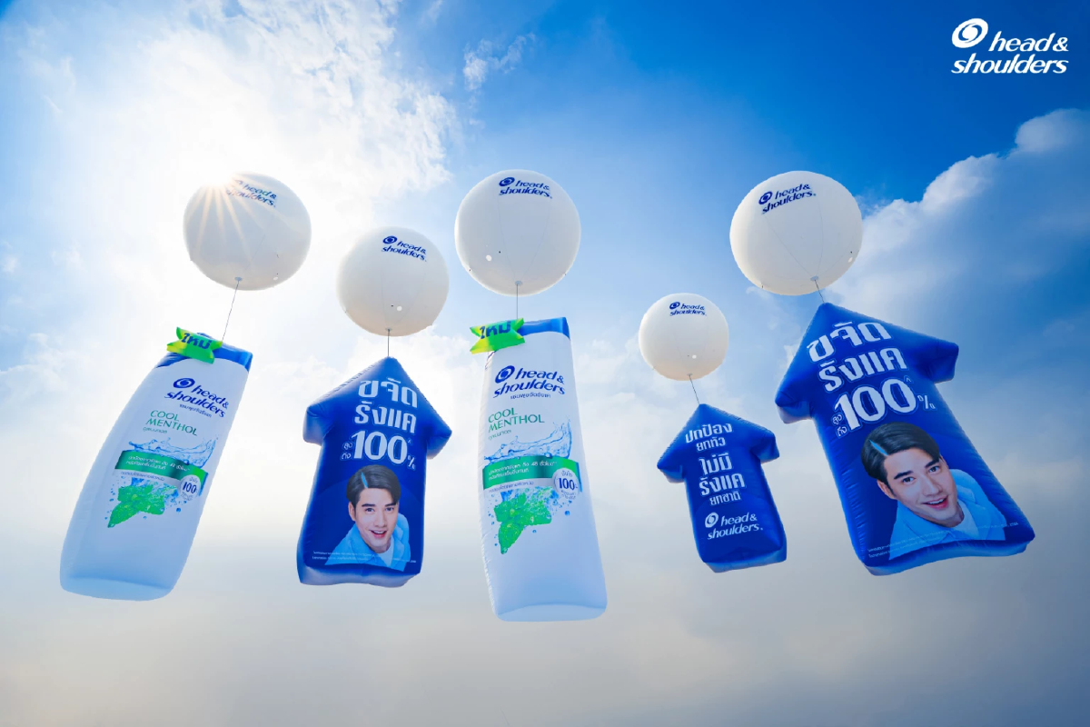 Head & Shoulders ไม่หยุดภารกิจระดับชาติ! อัปเกรดสูตรใหม่ที่ขจัดรังแคสูงถึง 100%