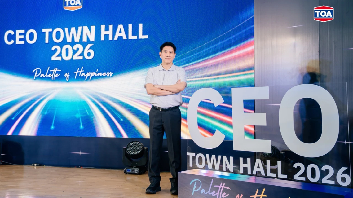 TOA เปิดศักราชปี 69 ประกาศวิสัยทัศน์ใหม่ 'แต่งเติมความสุขของการอยู่อาศัยให้ทุกคน'