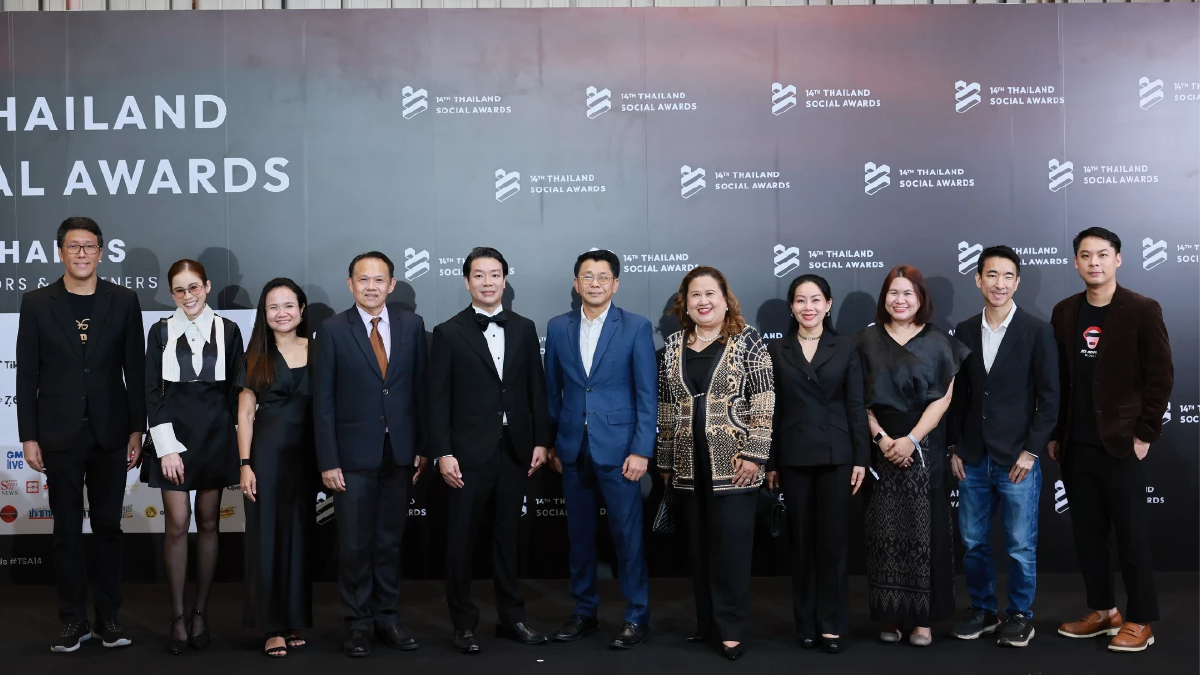 Thailand Social Awards ครั้งที่ 14 เผยรายชื่อสุดยอดแบรนด์และครีเอเตอร์ผู้ทรงอิทธิพลแห่งปี