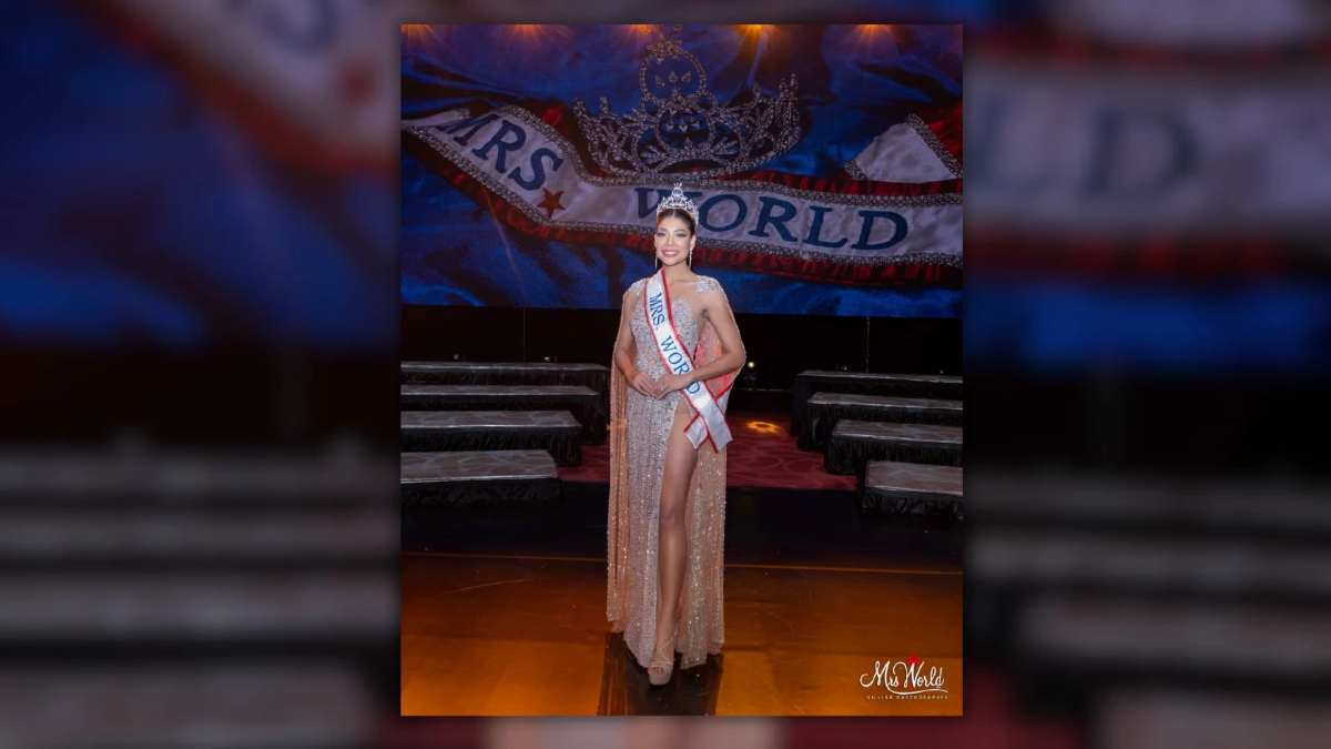 'ชนิตา ศรีดาเกษ เครธอร์น' คว้ามงกุฎ Mrs. World 2025 บนเวทีโลก