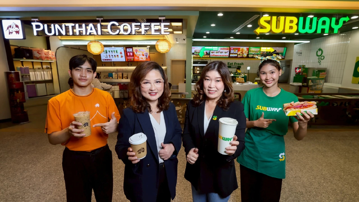 พันธุ์ไทย x ซับเวย์ ผุดโมเดล 'Hybrid Store' จุดหมายเดียวครบทั้งกาแฟ-แซนวิช
