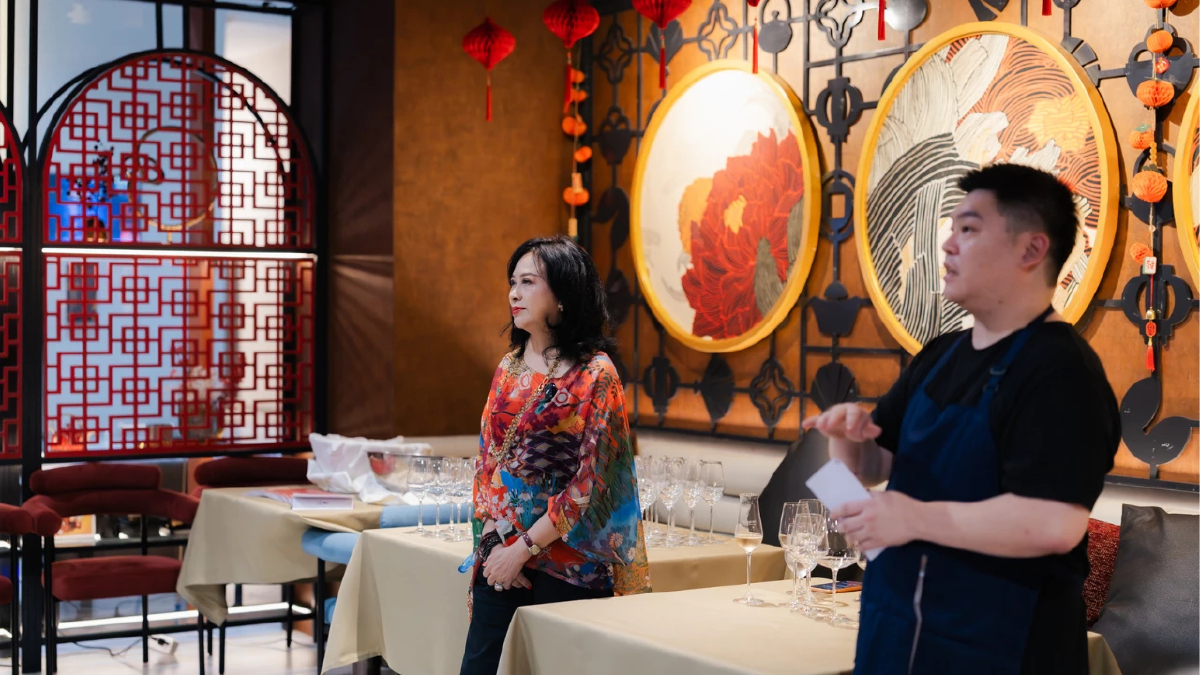 ค่ำคืนตรุษจีนที่ The Moon เมื่อไวน์โลกมาพบอาหารจีน