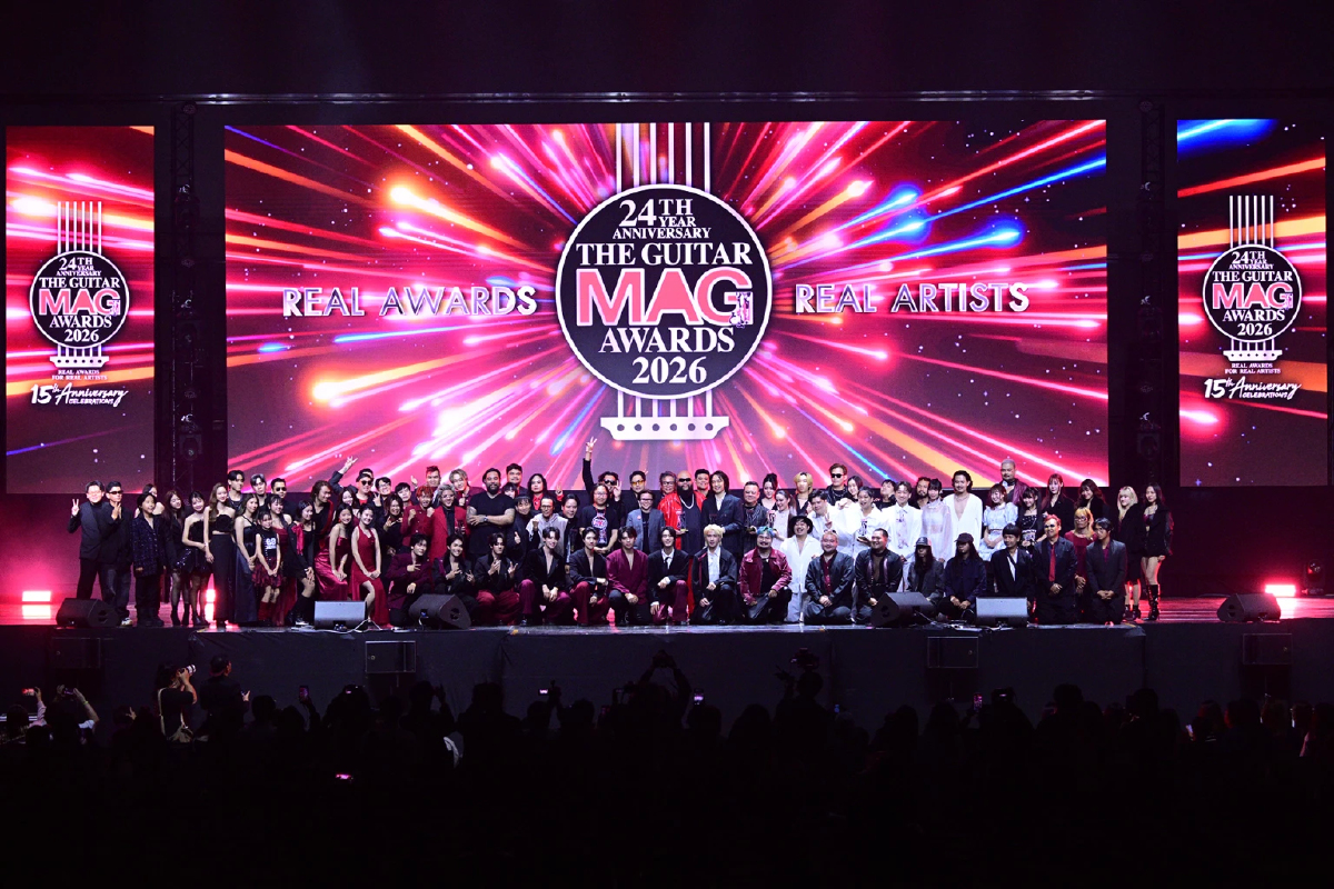 15 ปี THE GUITAR MAG AWARDS กับ 19 รางวัลแห่งคุณค่า นำทัพคนดนตรีคว้ารางวัลใหญ่แห่งปี