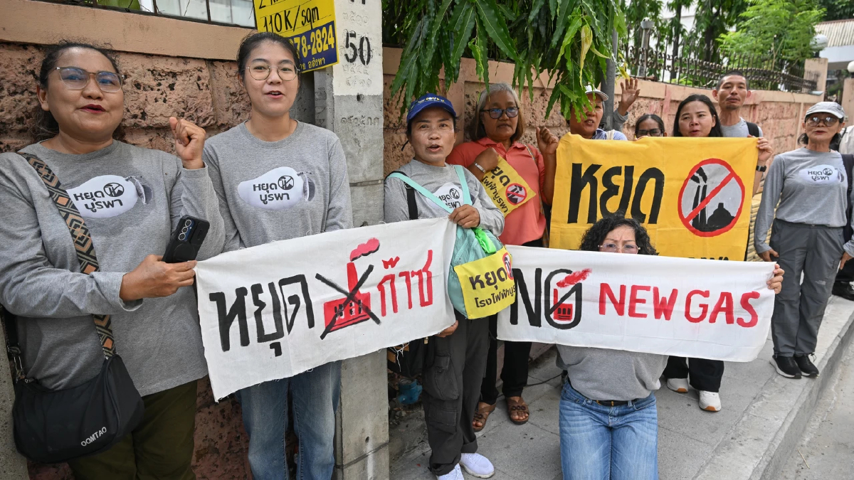 หยุดฟอสซิลก๊าซ-บูรพาพาวเวอร์ เสียงชุมชนถึงผู้ถือหุ้น กำหนดอนาคตพลังงานไทย