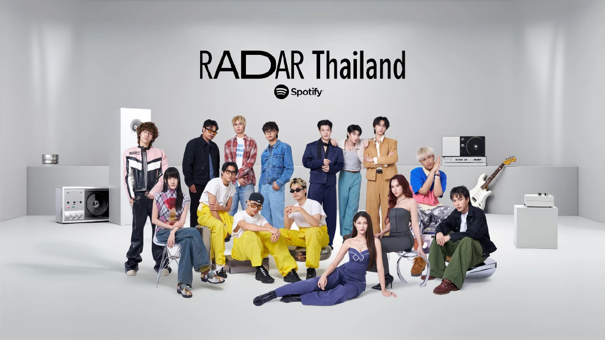 Spotify เปิดรายชื่อ 8 ศิลปินคลื่นลูกใหม่จากโปรแกรม RADAR Thailand 2026