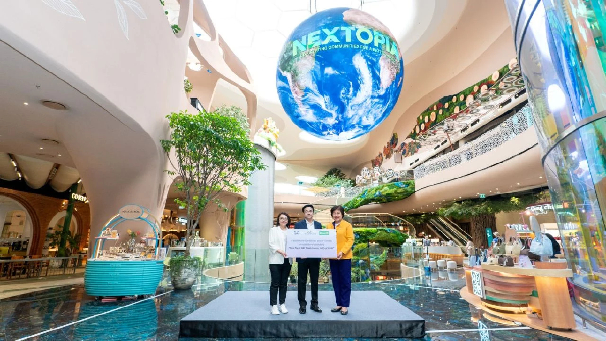 สยามพิวรรธน์ ผนึกกำลังธนาคารกสิกรไทย มุ่งพัฒนาความยั่งยืน สร้างผลกระทบเชิงบวกและส่งต่อโลกที่น่าอยู่อย่างยั่งยืน สยามพิวรรธน์