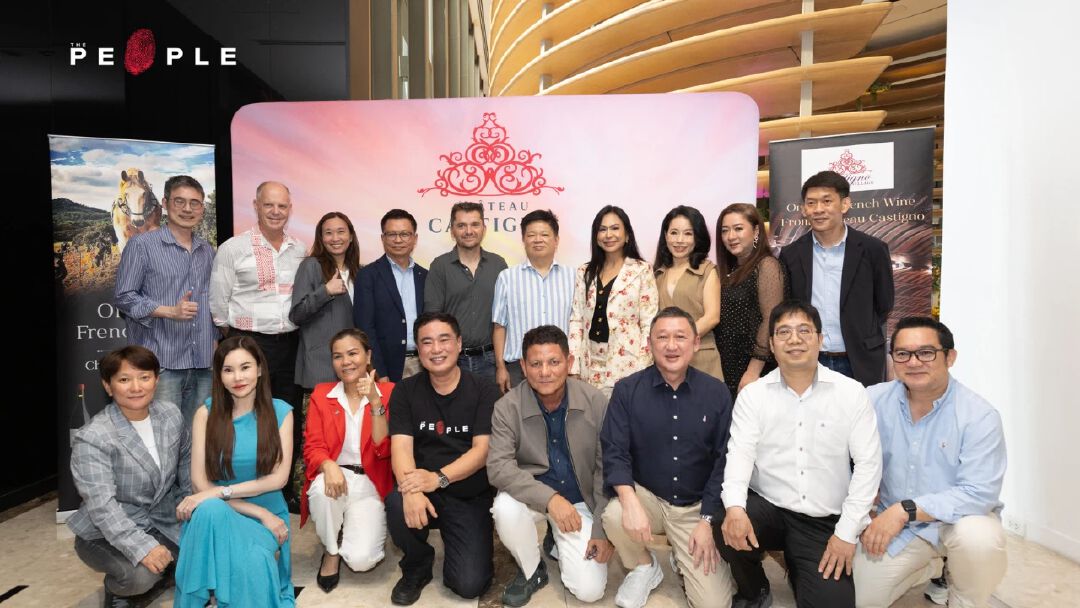 Chateau Castigno จับมือ The People  เปิดประสบการณ์ชิมไวน์ออร์แกนิก