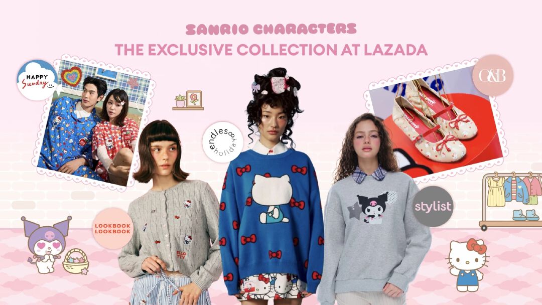 แกะสูตรความสำเร็จ Sanrio Exclusive Collection บนลาซาด้า ปลดล็อกพลัง IP Economy ดันยอดขายแบรนด์ไทยทะยานสู่หลักร้อยล้านบาท