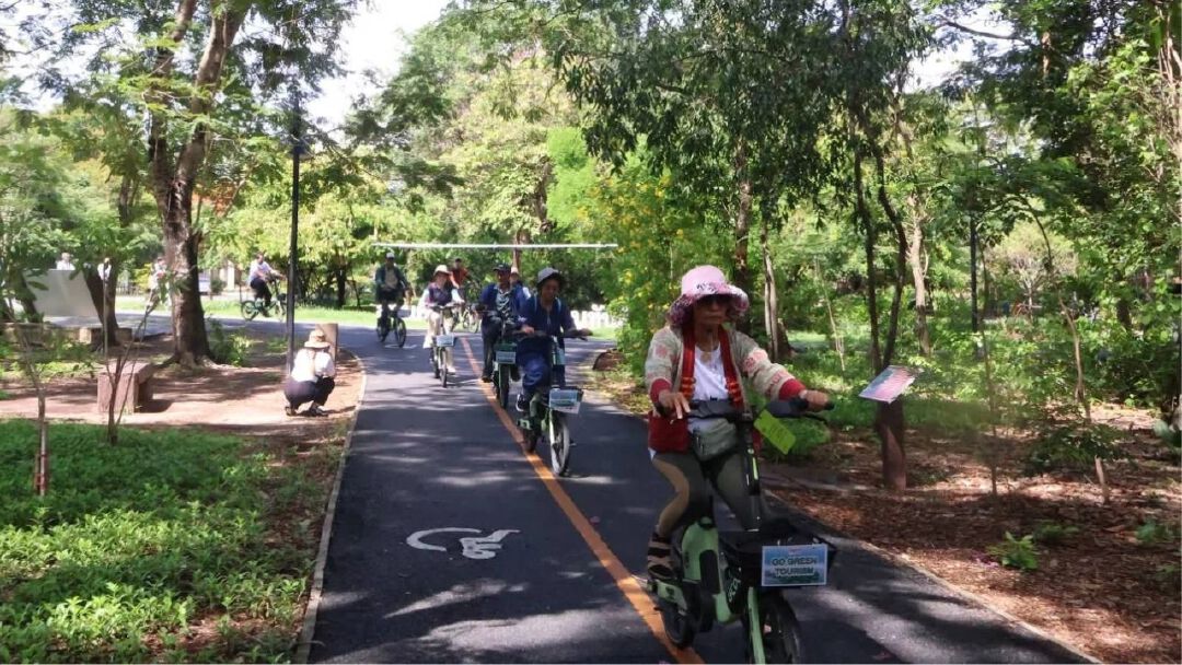 อพท. พัฒนาเส้นทางท่องเที่ยวโดยจักรยานที่เป็นมิตรต่อสิ่งแวดล้อม Go Green Tourism