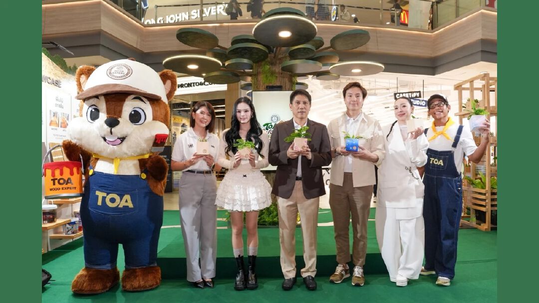 TOA สานต่อพลังรักษ์โลก ปล่อยแคมเปญใหญ่แห่งปี ‘TOA Wood Expert’