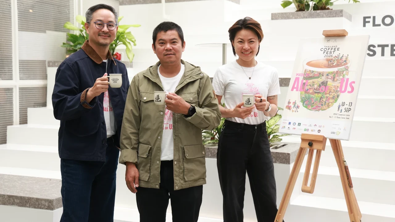 Thailand Coffee Fest 2026 แนวคิด “Made by All of Us” 10-13 ก.ย. 2026 เมืองทองธานี