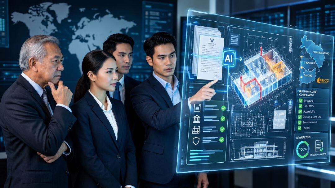 EECO ดีเดย์ใช้ระบบ Ai ตรวจเอกสารอนุญาตการก่อสร้าง